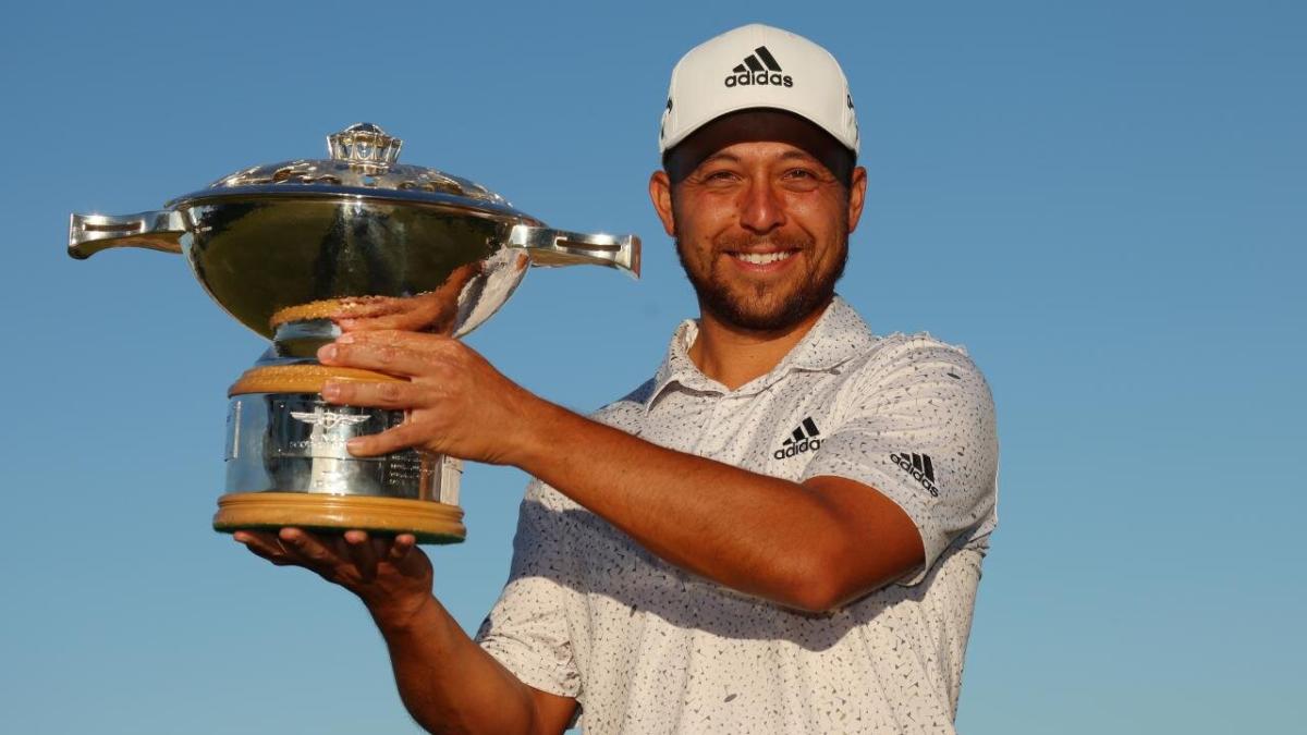 Golfer Xander Schauffele 